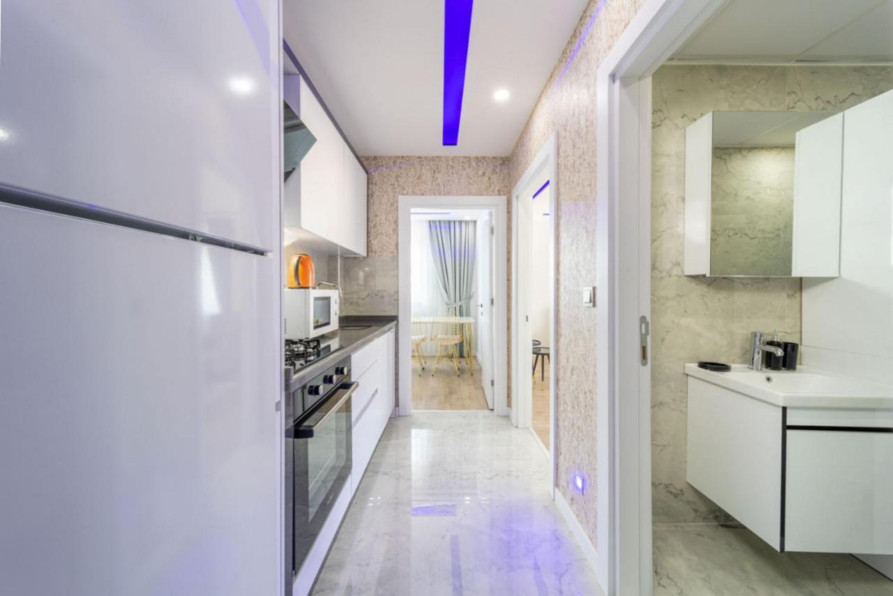 Modern And Central Duplex Apartment Near Beach In Antalya Dış mekan fotoğraf